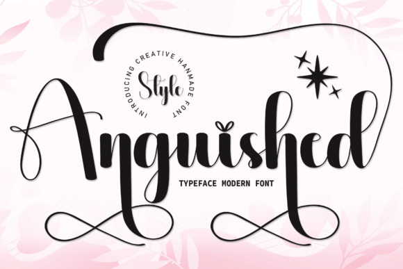 Anguished Font - Featured Image