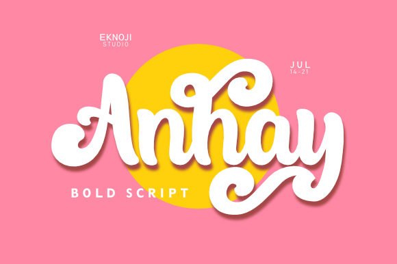 Anhay Font - Featured Image