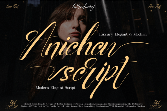 Anicha Script Font - Featured Image
