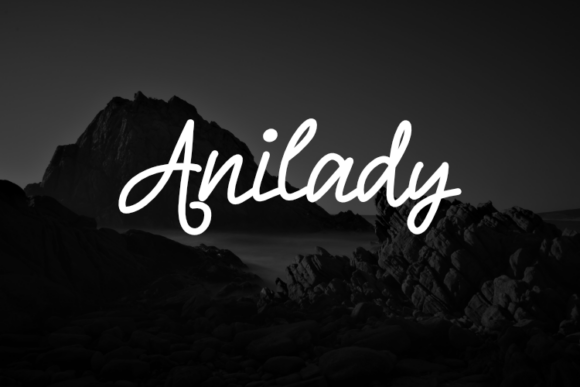 Anilady Font - Featured Image
