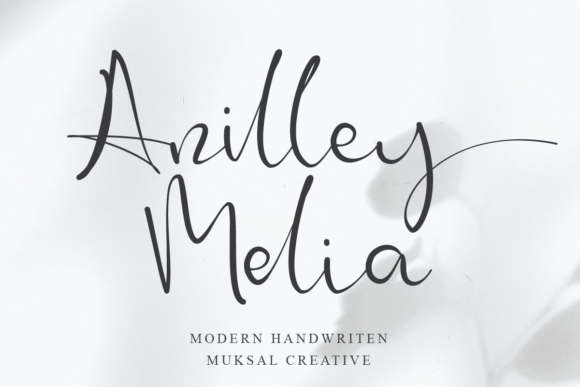 Anilley Melia Font - Featured Image