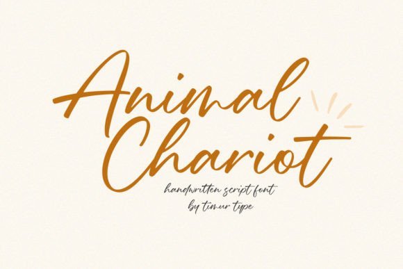 Animal Chariot Font - Featured Image