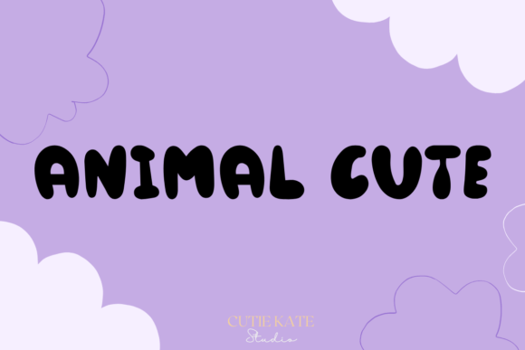 Animal Cute Font - Featured Image
