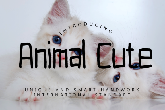 Animal Cute Font - Featured Image