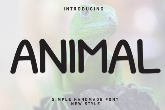 Animal Font - Featured Image