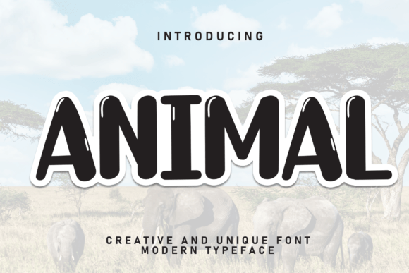 Animal Font - Featured Image