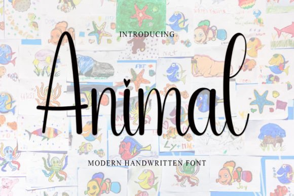 Animal Font - Featured Image