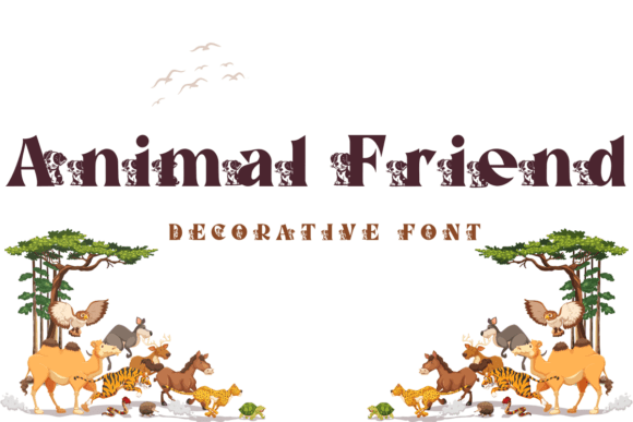 Animal Friend Font - Featured Image