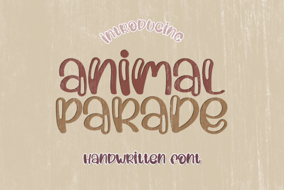 Animal Parade Font - Featured Image