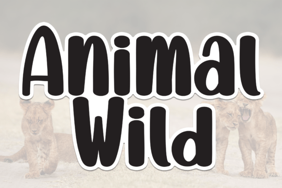 Animal Wild Font - Featured Image