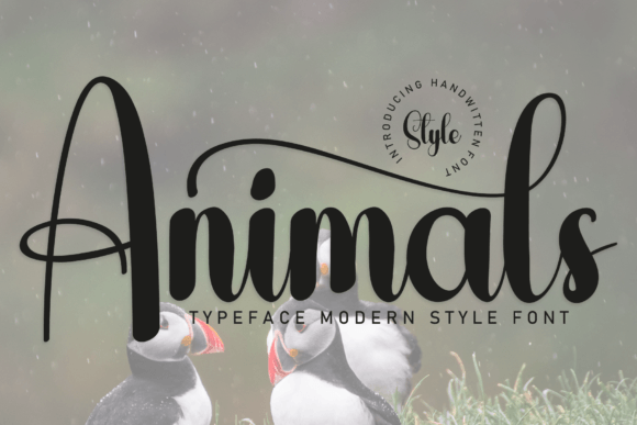 Animals Font - Featured Image