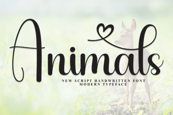 Animals Font - Featured Image
