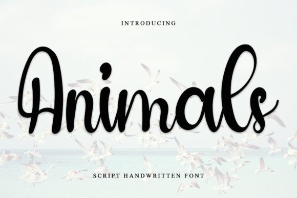 Animals Font - Featured Image