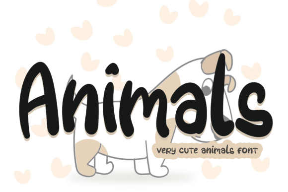 Animals Font - Featured Image