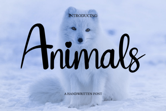 Animals Font - Featured Image