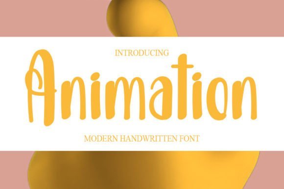 Animation Font - Featured Image