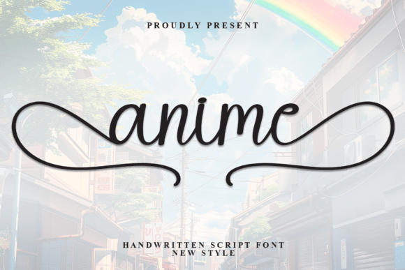 Anime Font - Featured Image