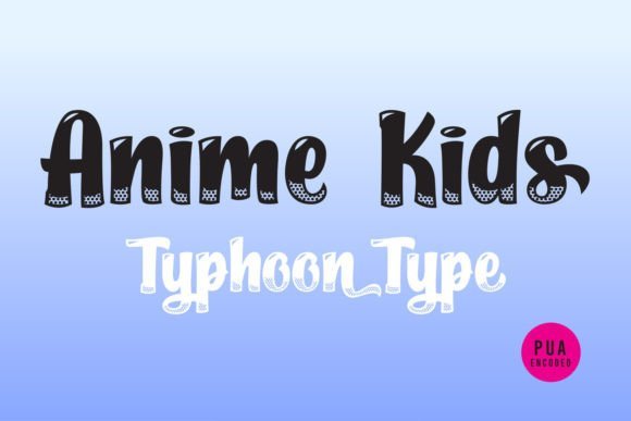 Anime Kids Font - Featured Image