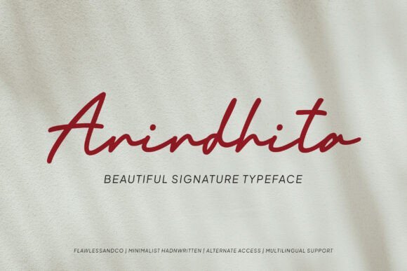 Anindhita Font - Featured Image