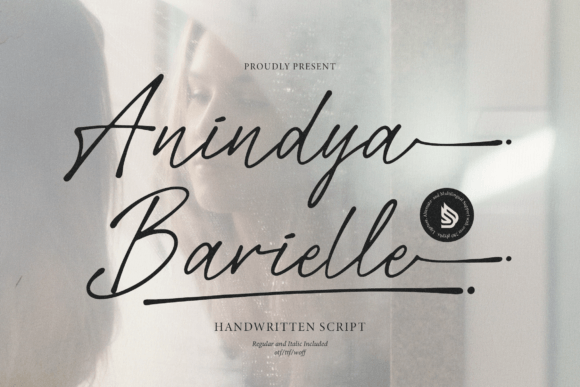Anindya Barielle Font - Featured Image