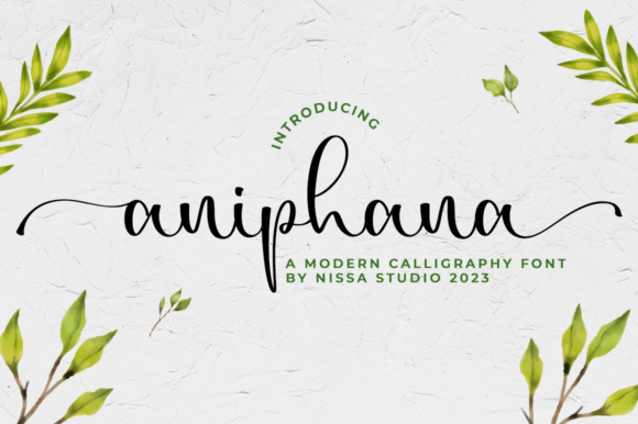 Aniphana Font - Featured Image