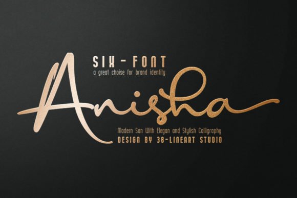 Anisha Font - Featured Image