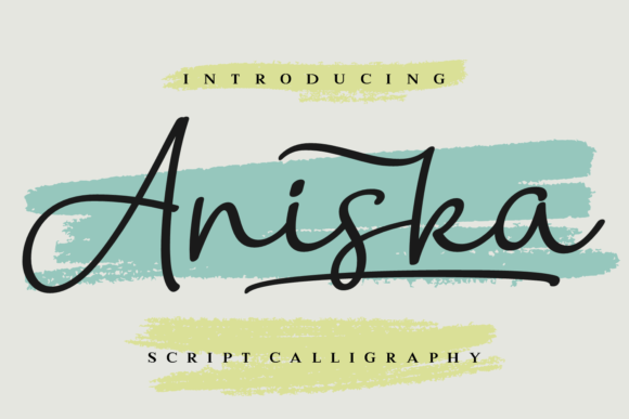 Aniska Font - Featured Image