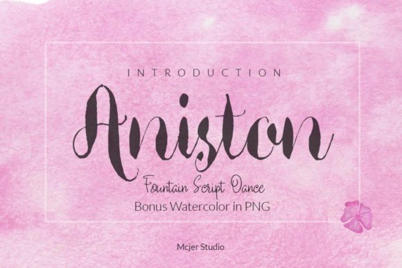 Aniston Font - Featured Image
