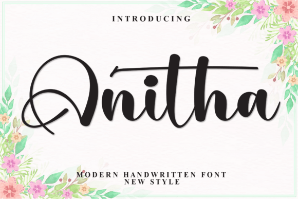 Anitha Font - Featured Image