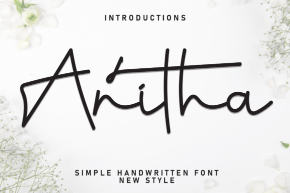 Anitha Font - Featured Image