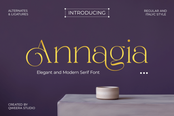Annagia Font - Featured Image