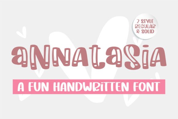 Annatasia Font - Featured Image