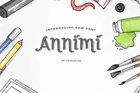 Annimi Font - Featured Image
