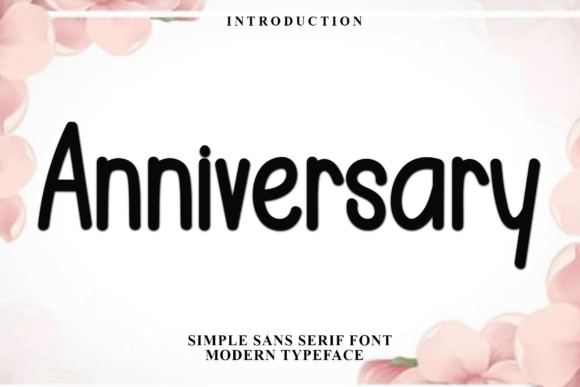 Anniversary Font - Featured Image