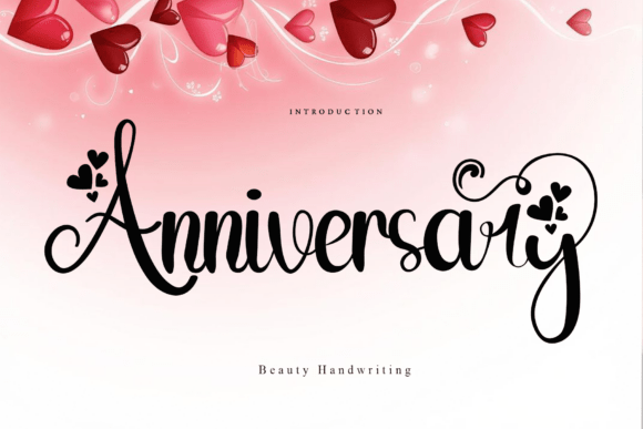 Anniversary Font - Featured Image