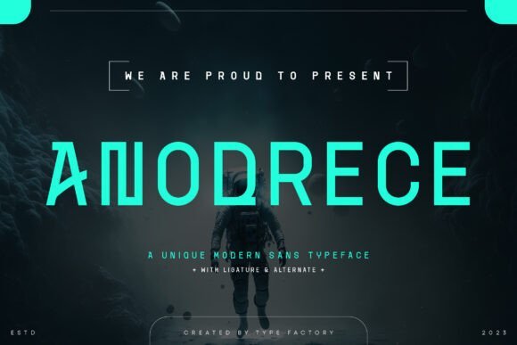 Anodrece Font - Featured Image