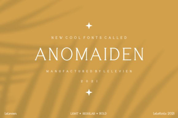 Anomaiden Font - Featured Image