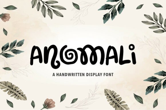 Anomali Font - Featured Image