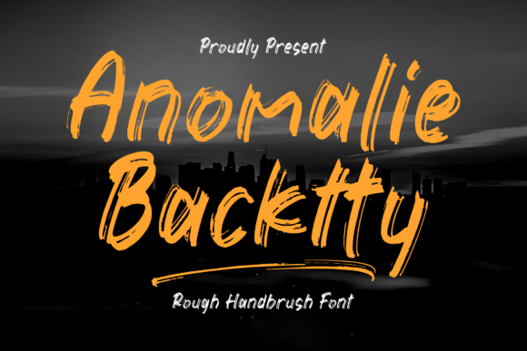 Anomalie Backtty Font - Featured Image