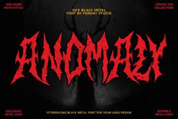 Anomaly Font Font - Featured Image