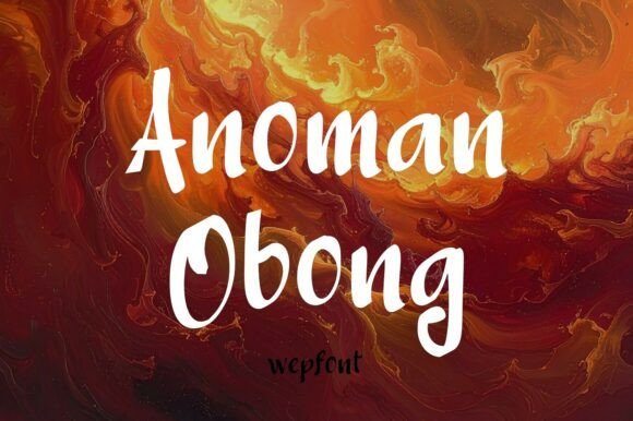 Anoman Obong Font - Featured Image