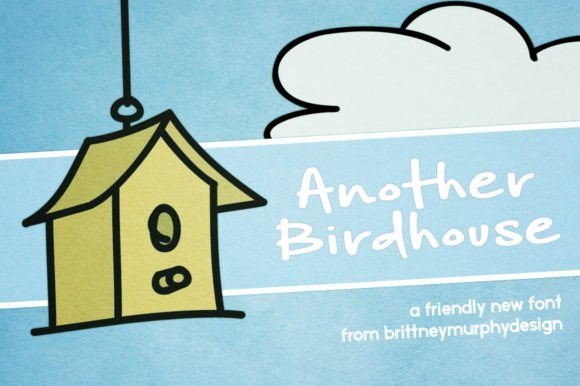Another Birdhouse Font - Featured Image