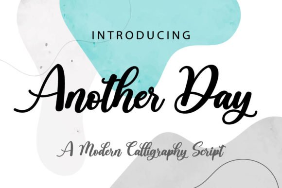 Another Day Font - Featured Image