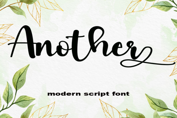 Another Font - Featured Image