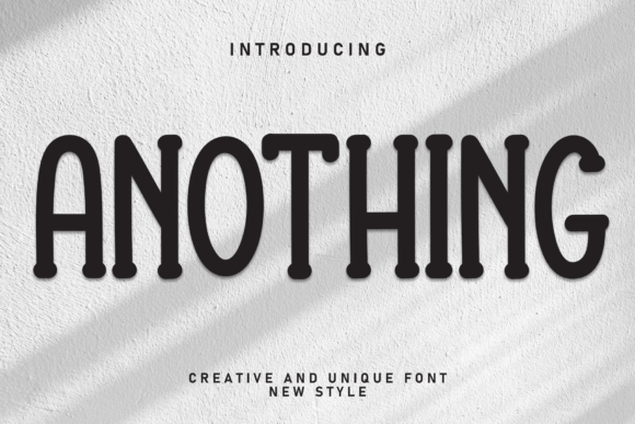 Anothing Font - Featured Image