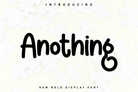 Anothing Font - Featured Image