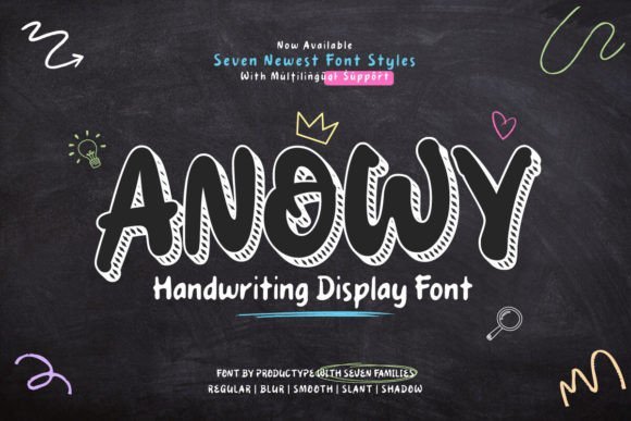 Anowy Font - Featured Image