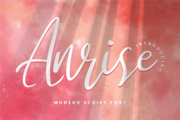 Anrise Font - Featured Image