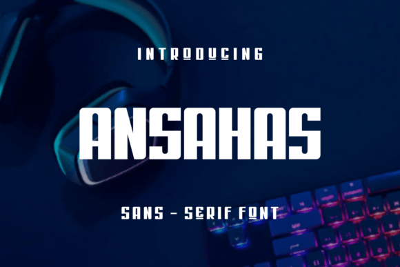 Ansahas Font - Featured Image