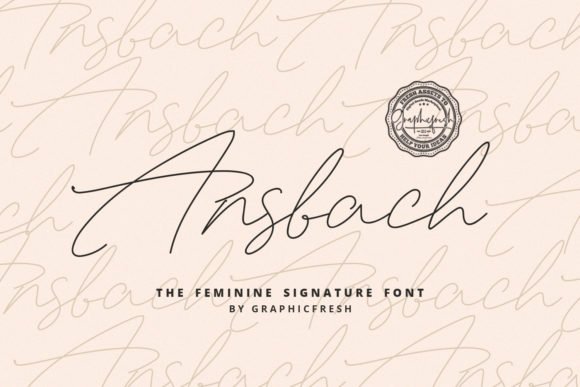Ansbach Font - Featured Image